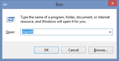 Windows 8 Run Box